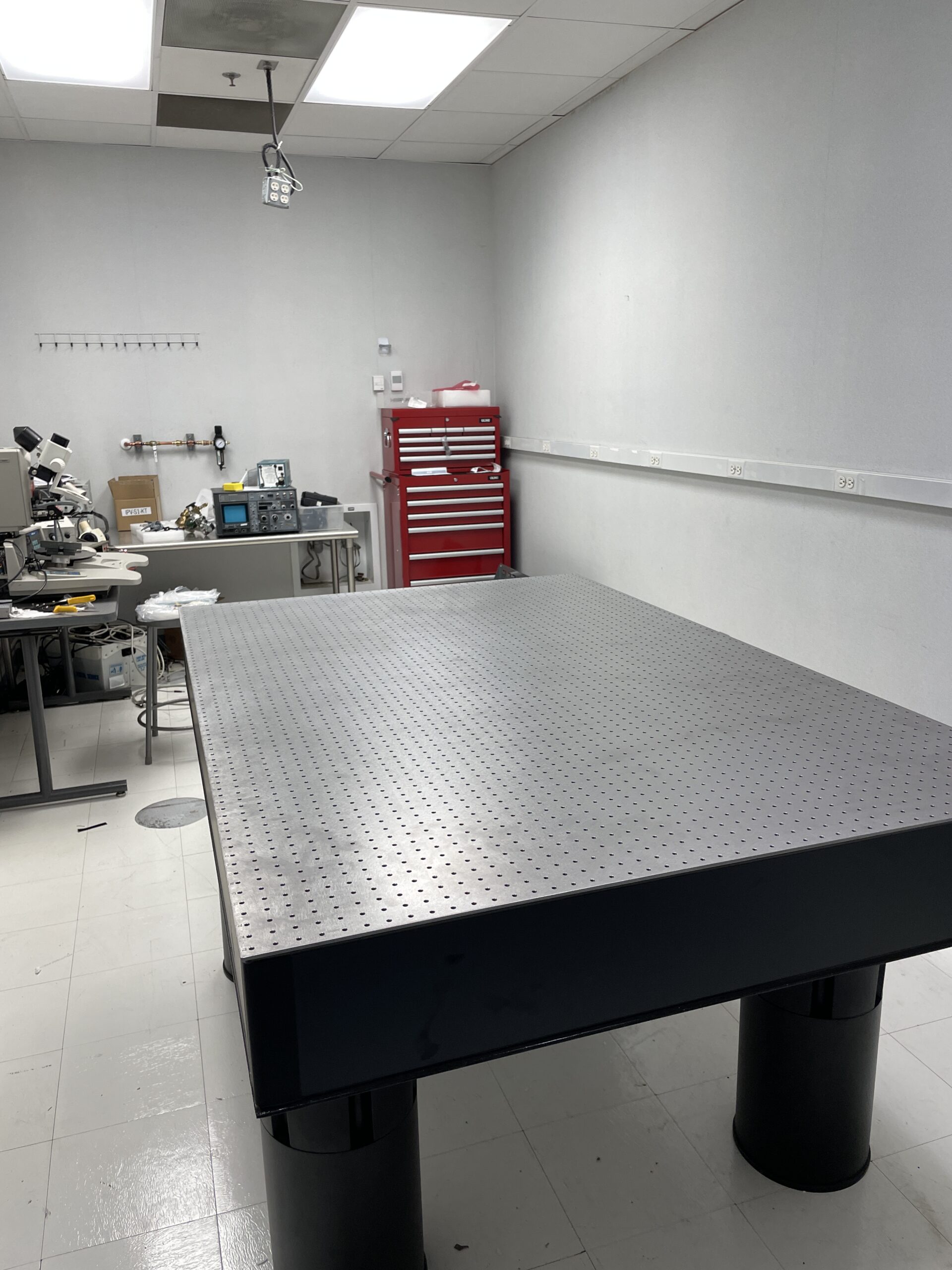 Tables installed!